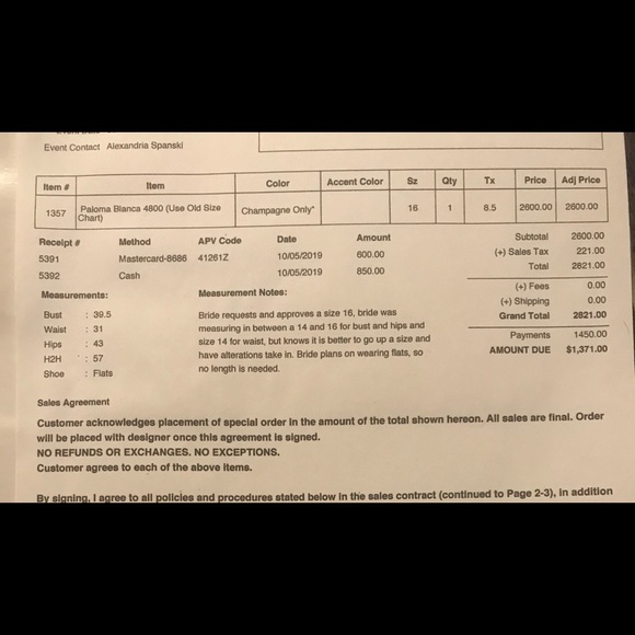 New Paloma Blanca 4800 Wedding Dress Sz 16 - Picture 4 of 8